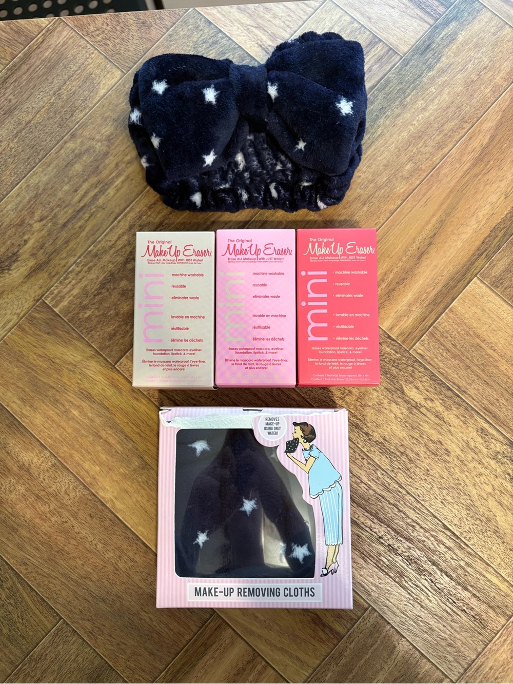 Makeup Eraser Removing Cloths and Spa Headband